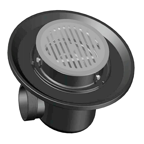 Phễu thoát nước sàn ống ngang chống mùi hôi, chống thấm bằng Gang + Inox sus304 cao cấp - HÀNG THẬT BAO ĐỔI TRẢ