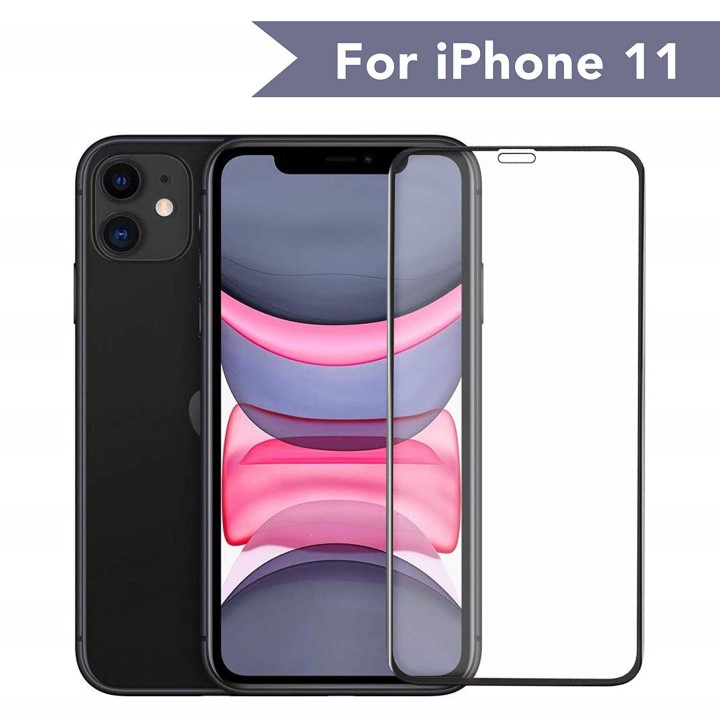 Kính Cường Lực cho iPhone 11 Pro Max, 11, 11 Pro Full Màn Hình