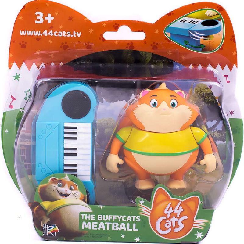 Đồ Chơi 44 Cats Nhân Vật Mini Và Nhạc Cụ - Meatball 34104