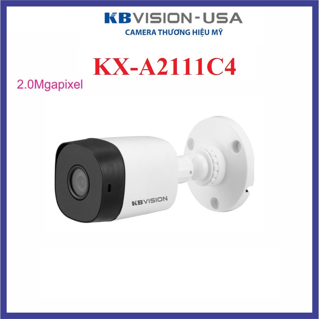 Camera KBVISION KX-A2011C4 2.0 Megapixel - Hàng Chính Hãng