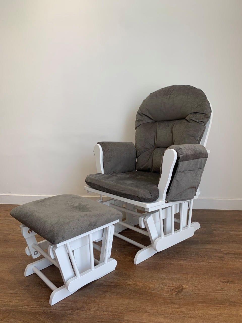 Ghế lắc thư giãn GLIDER CHAIR - Xám/Trắng C-CGL1WG