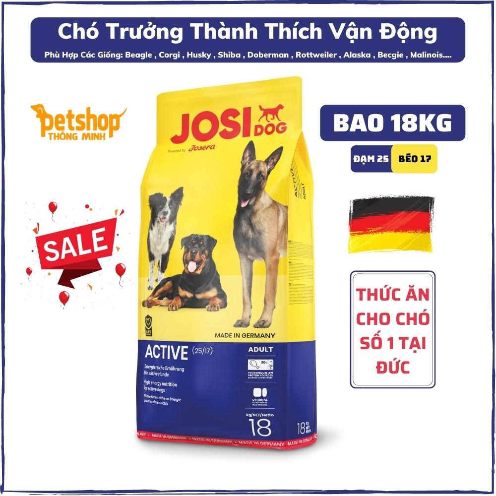 Thức Ăn Chó Trưởng Thành Các Giống Chó Size Lớn - Josera JosiDog Active 15KG