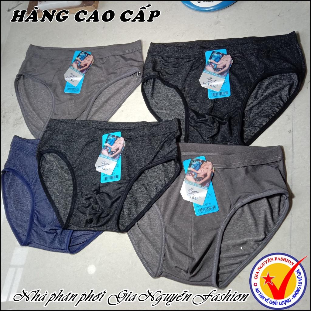 Combo 5 quần lót nam chất lụa sữa, kháng khuẩn - Hàng cao cấp