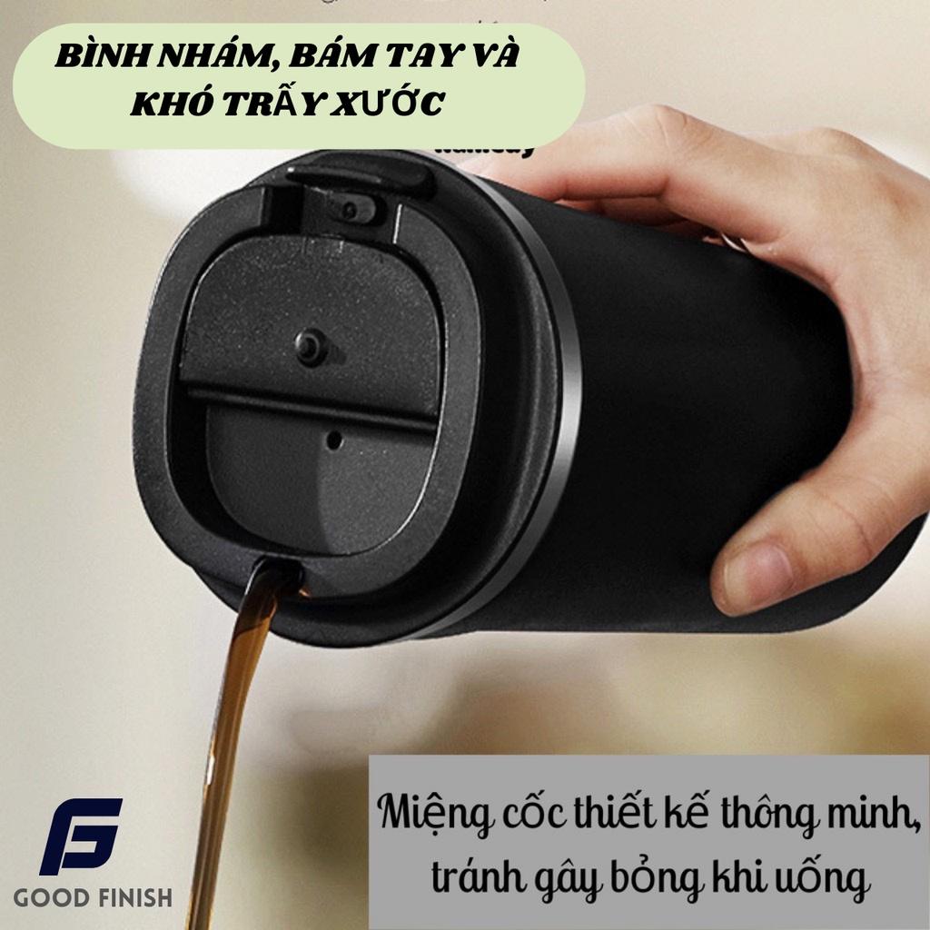 Bình/Cốc giữ nhiệt Coffee 01 GF, inox 304, chống tràn, ly uống cafe, đựng nước, lạnh, nóng 6 - 8 tiếng.