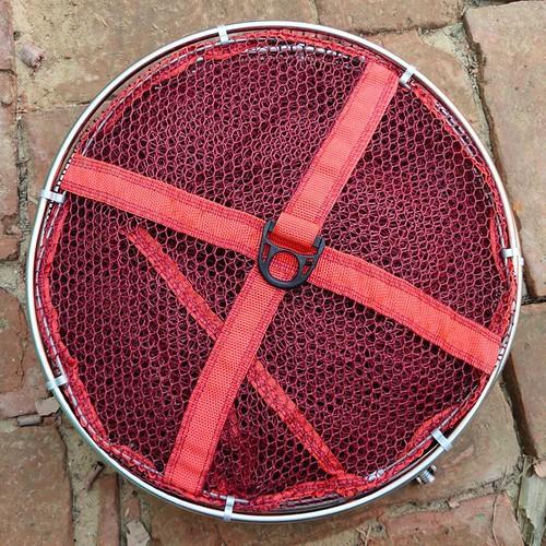 Giỏ Đựng Cá Rọng Đựng Cá khung kim loại siêu bền, túi đựng cá