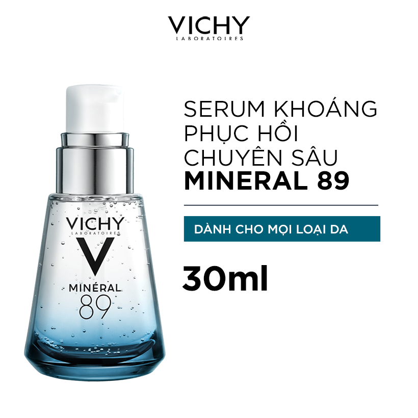 Dưỡng Chất Khoáng Cô Đặc Giúp Phục Hồi Và Bảo Vệ Da Vichy Minéral 89 (30ml)