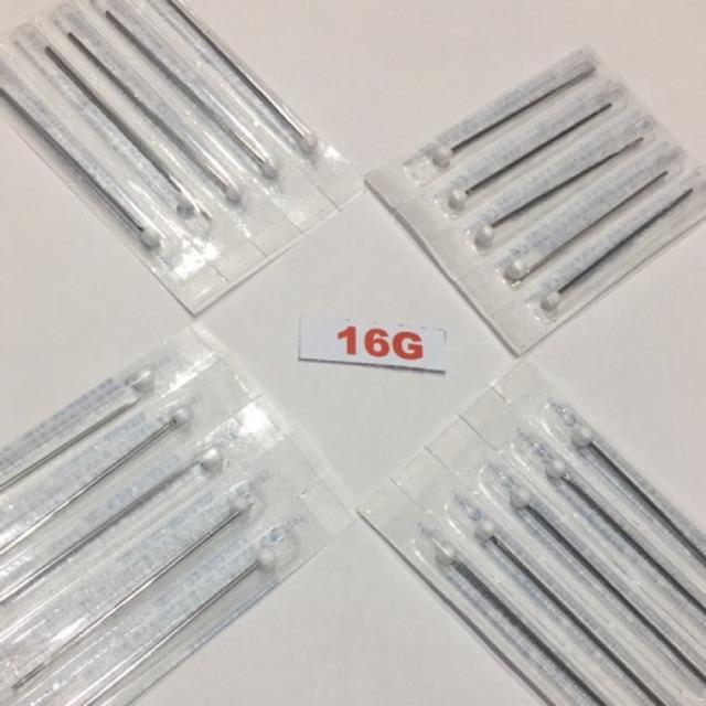 Kim sỏ khuyên 16G/10c ( hàng có sẵn)