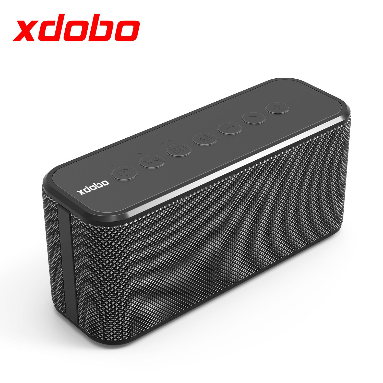 Loa Bluetooth không dây di động XDOBO X8 Plus 80W X8 60W BT5.0 Power Bank TWS Loa siêu trầm Pin 10400mAh Trình phát âm thanh Màu sắc: X8 Plus II Đen