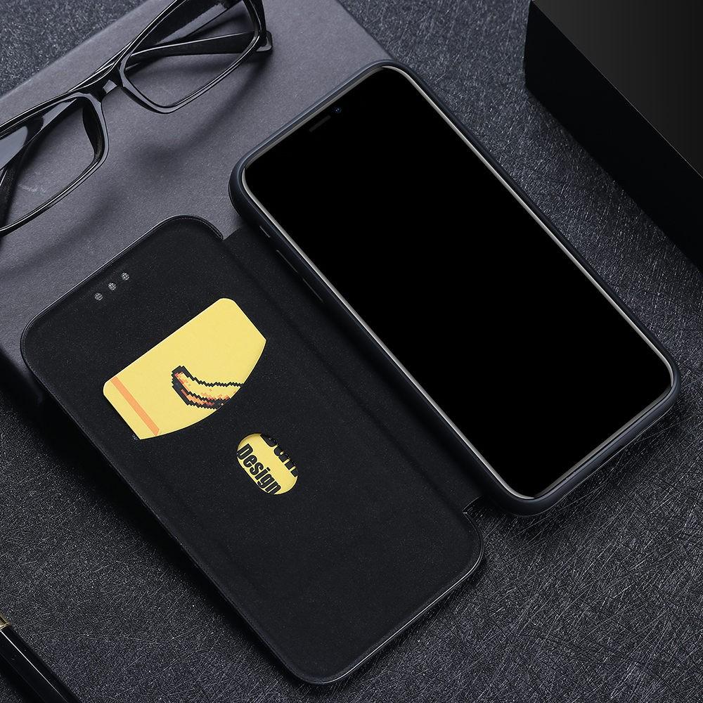 Ốp điện thoại da PU lật chống sốc cho Apple iPhone XS Max XR X 8 7 6 6S Plus SE 2020