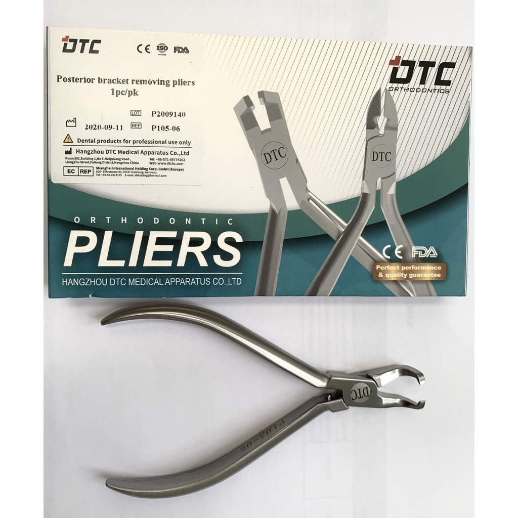 Kềm tháo mắc cài răng sau_DTC (Posterior Bracket removing pliers)_Dùng trong nha khoa_Chỉnh nha_ Răng miệng [Ảnh thật][Chính hãng]