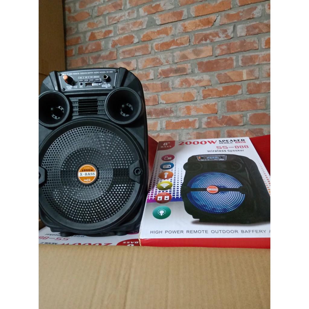 Loa Bluetooth, Loa Karaoke Di Động Speaker 2000W Hát Karaoke Cực Hay