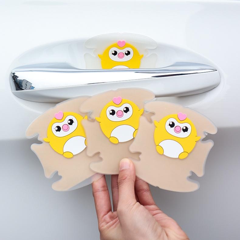 Miếng Dán Bảo Vệ Tay Nắm Cửa Xe Hơi Chống Trầy Xước