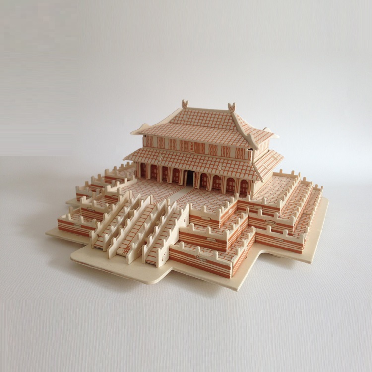 Đồ chơi lắp ráp gỗ 3D Mô hình Điện Thái Hòa