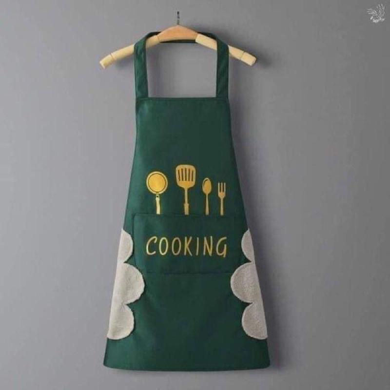 Tạp dề cooking mẫu mới nhất