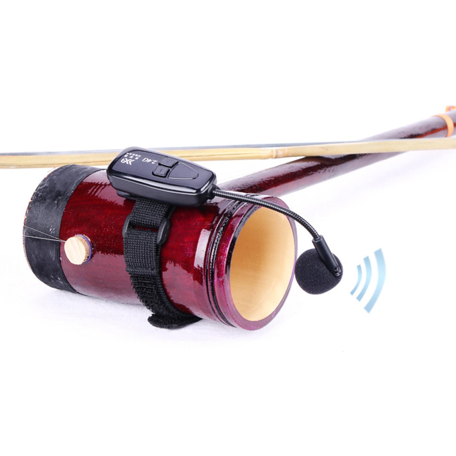 2.4G Wireless Microphone Receiver Mic Erhu Microphone for Gaming