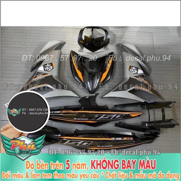 Tem rời Exciter 150 Y15ZR Xám Đen đẹp