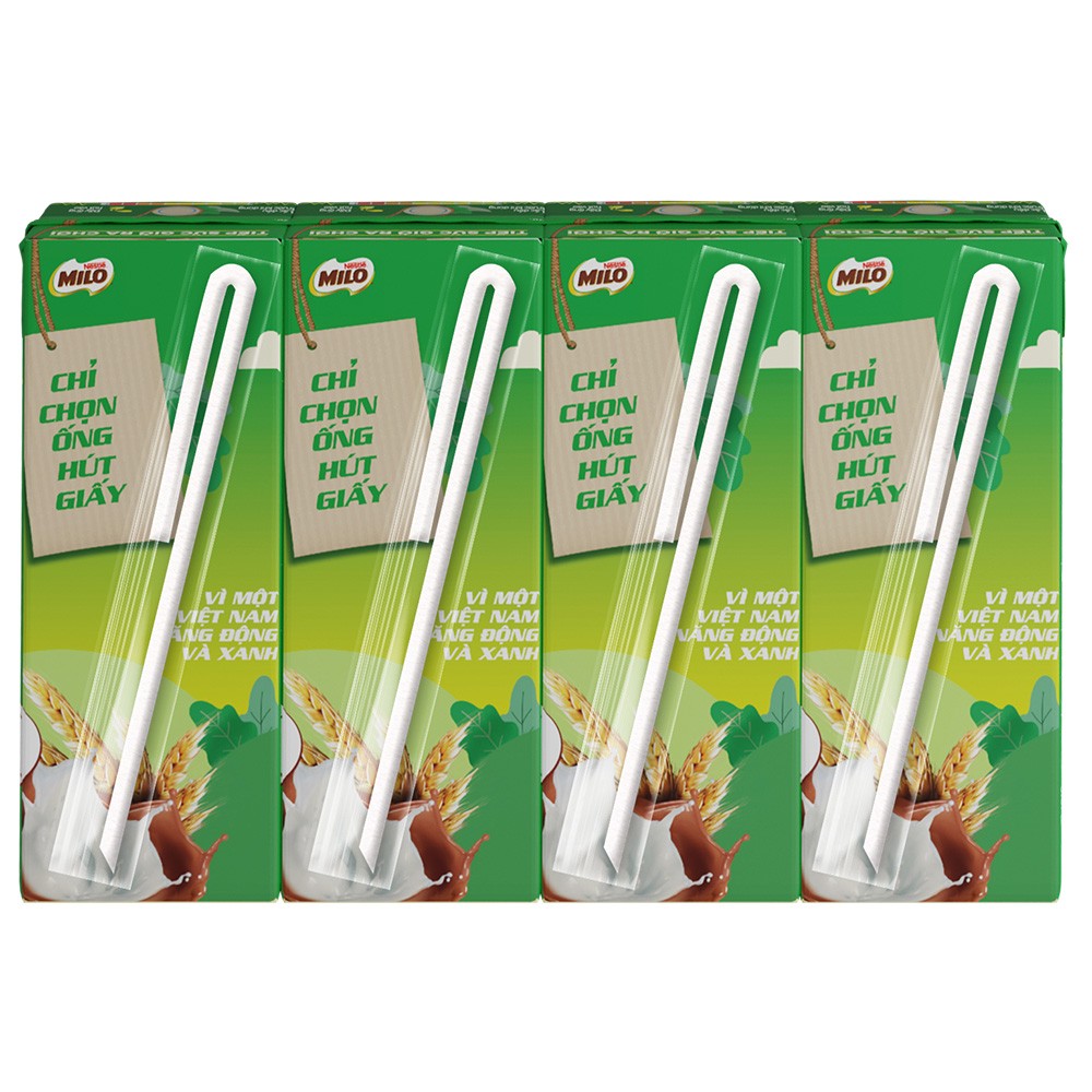 Thùng 48 Hộp Sữa Nestlé MILO Nước (180ml / Hộp)