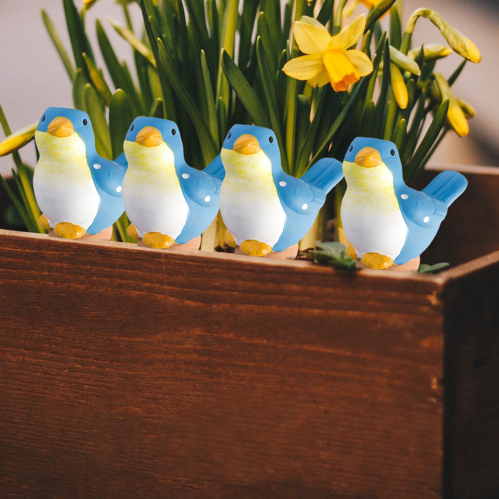 4 Pieces Cute Water Seepage Device Practical for Bonsai Outdoor Garden