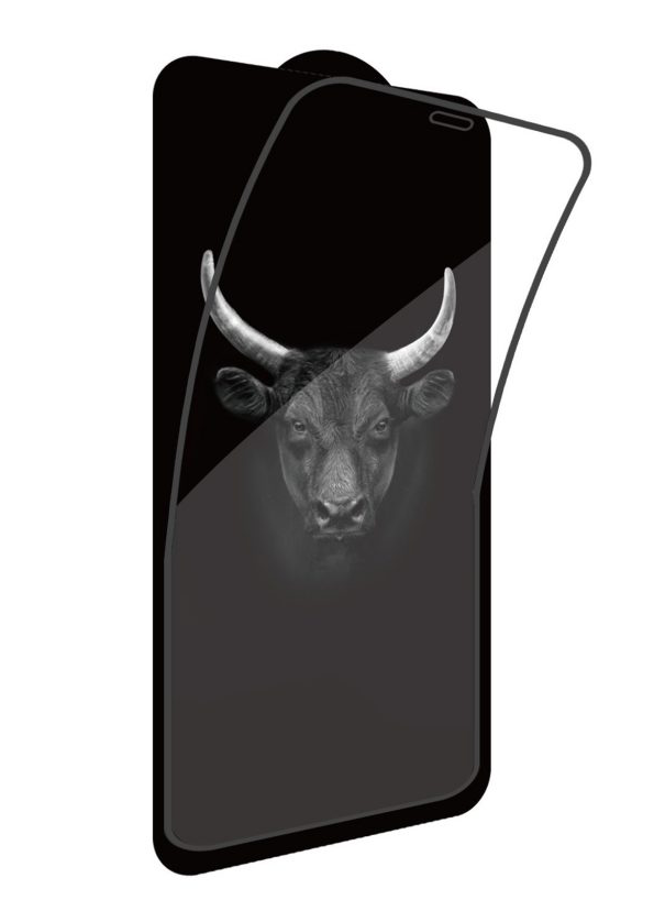 MIẾNG DÁN CƯỜNG LỰC MIPOW KINGBULL PREMIUM SILK HD FOR IPHONE FULL VIỀN ĐEN - HÀNG CHÍNH HÃNG