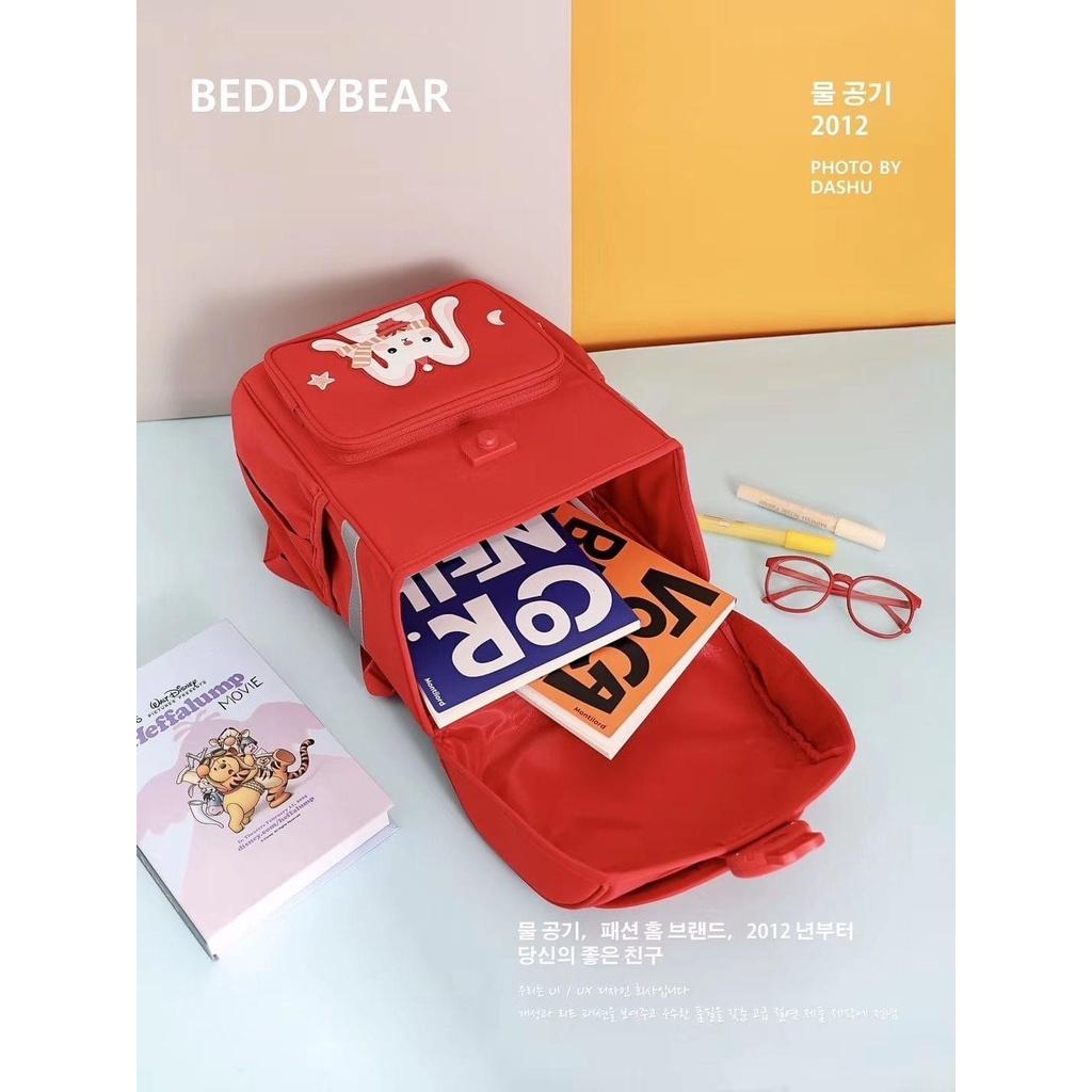 Balo Trẻ em Cấp 1 Beddy Bear Schoolbag Thỏ Đỏ phù hợp Bé đi học từ lớp 2 trở lên - Mã BF-THO. Kích thước 39 x 30 x 22 cm. Chính hãng Beddybear