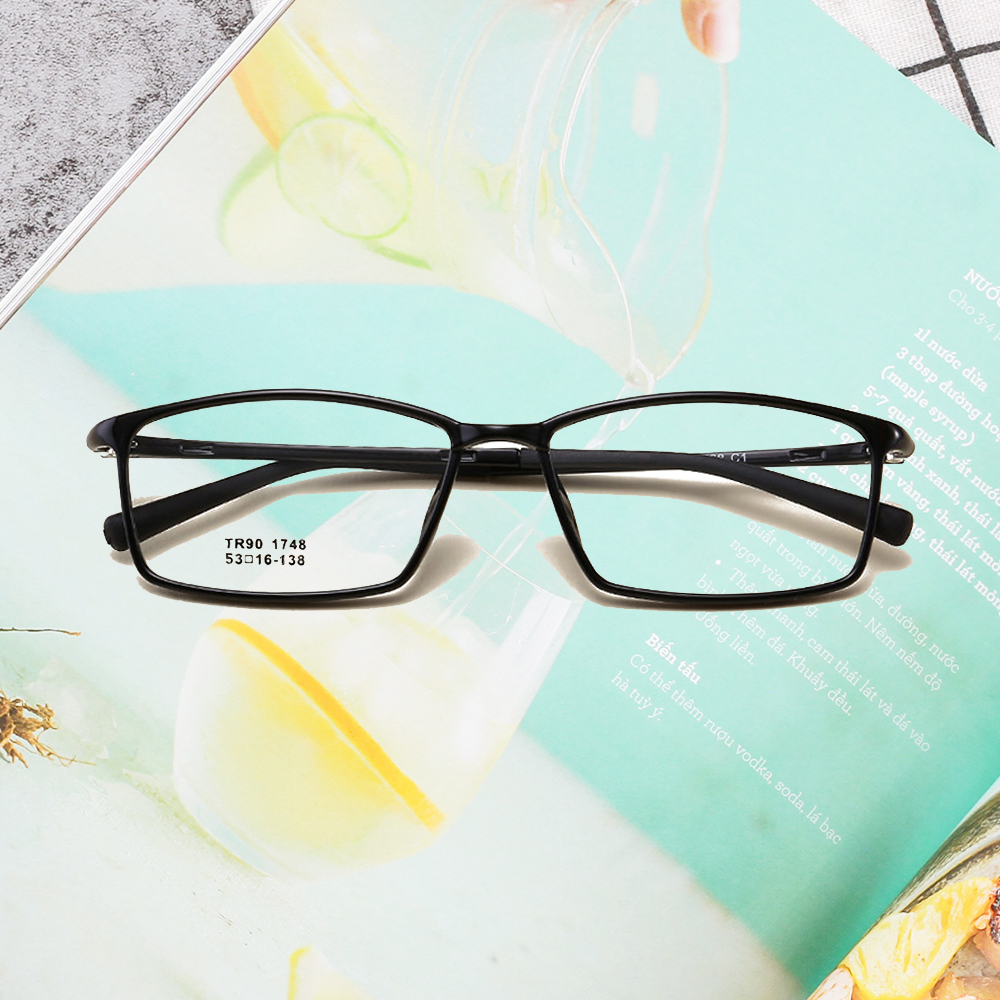 Gọng kính unisex nhựa TR90 thời trang TR1748
