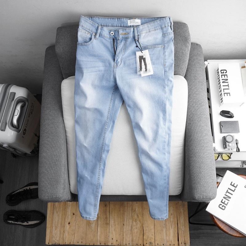Quần jean nam cao cấp slim fit 3 màu VNXK