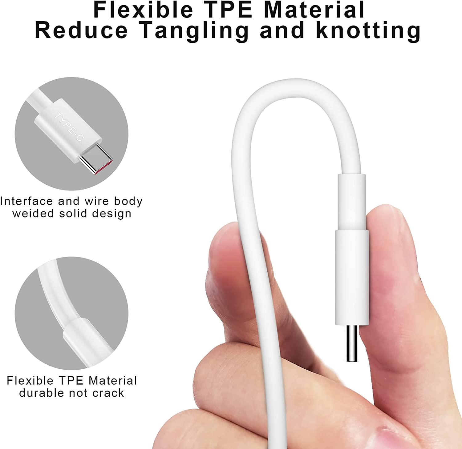 Sạc Xiaomi 33w EU Cáp Turbo Charge type C Cho Xiaomi redmi note 9 12 pro POCO X3 nfc Mi 10 9 note 10 10X LITE Màu sắc: EU Sạc thêm 2m