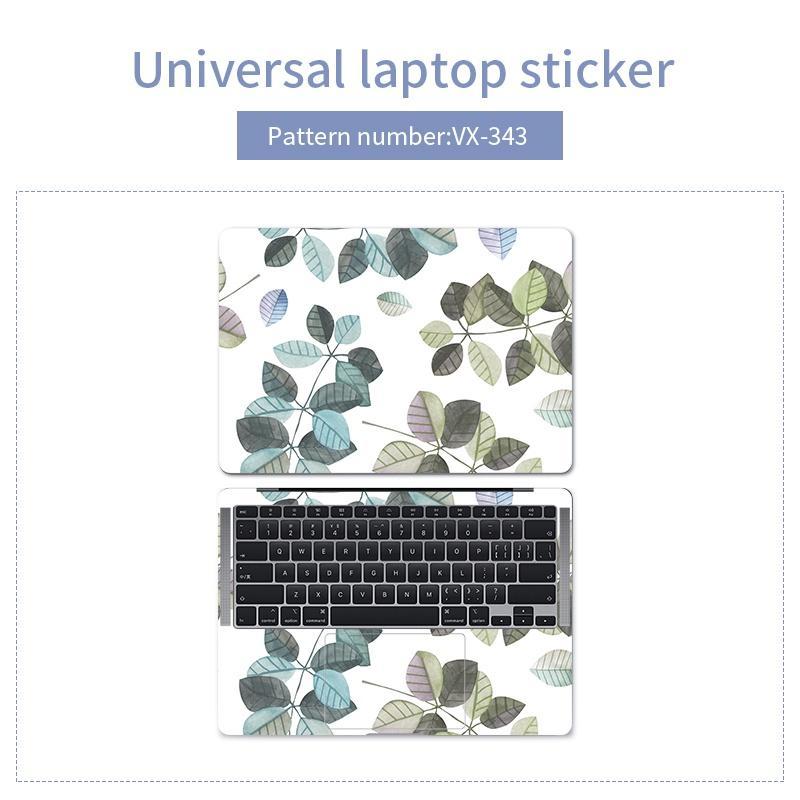 Set 2 miếng dán trang trí laptop nhiều mẫu mã xinh xắn tùy chọn thích hợp cho Acer Macbook Hp Asus Dell