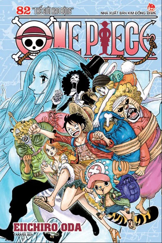 One Piece - Tập 82 - Bìa rời