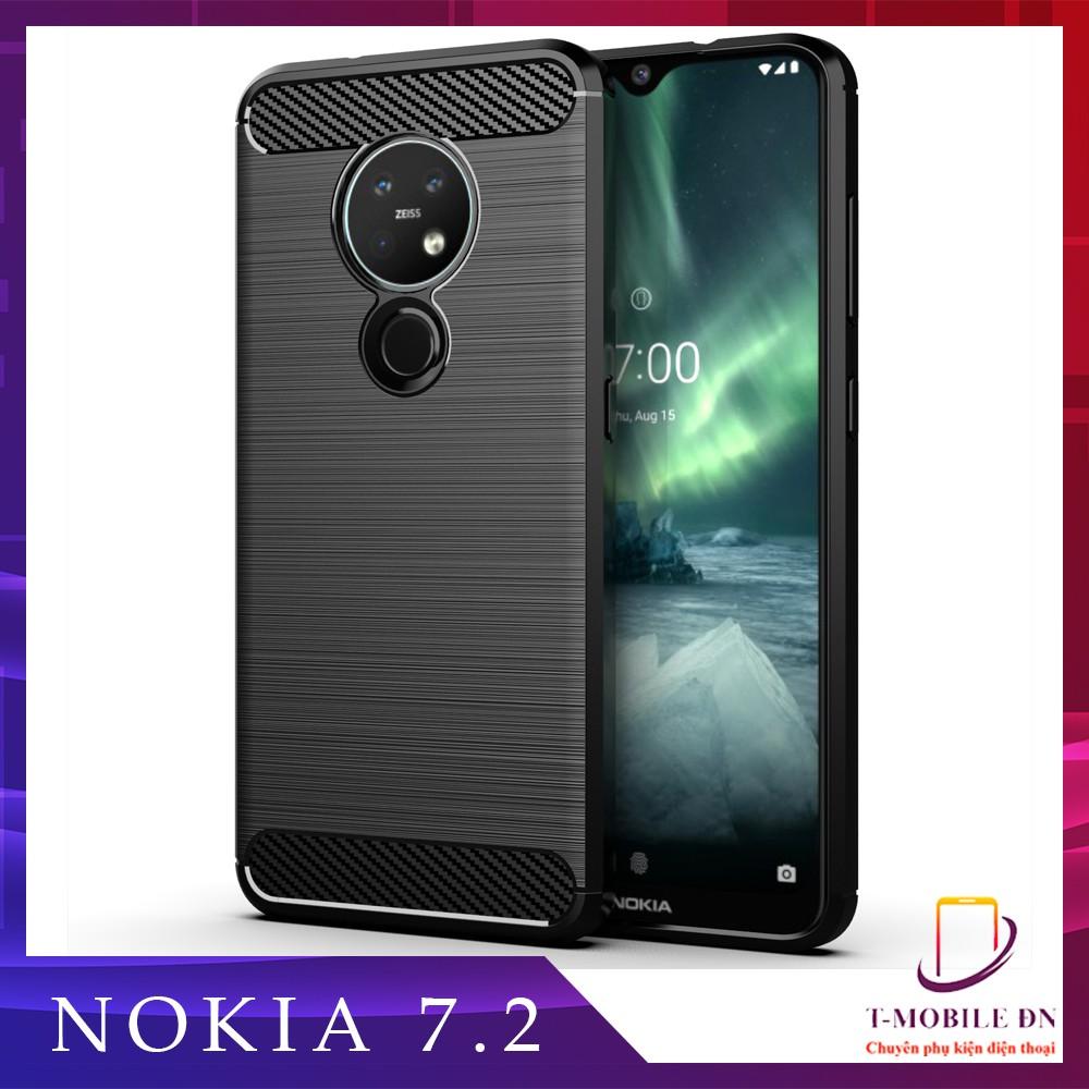Ốp lưng cho Nokia 2.4 3.4 5.3 5.4 8.3 2.3 5.1 6.1 PLus 7.2 8.1 2.1 2.2 3.1 Plus 3.2 X3 X5 X6 X7 ốp mềm phay xước chống sốc