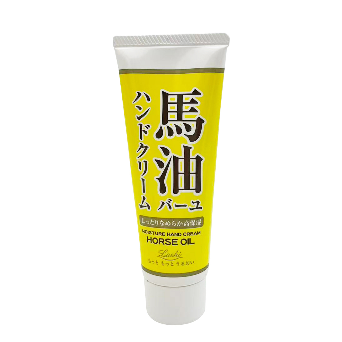 Sữa dưỡng thể cấp ẩm toàn thân dầu Ngựa Loshi Moisture Skin Lotion Horse Oil Nhật Bản 485ml