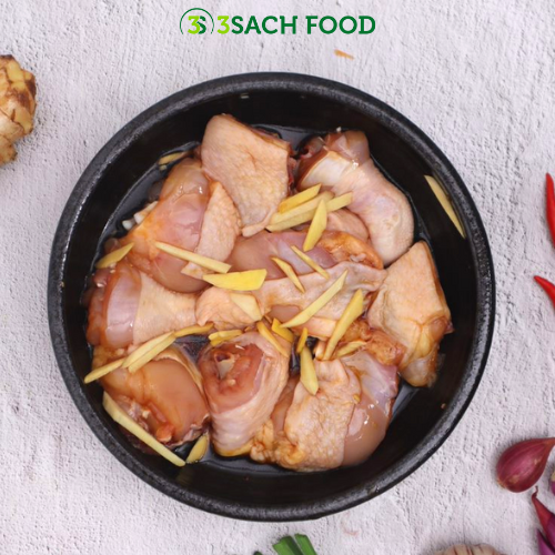 Đùi Góc Tư Gà Kho Gừng