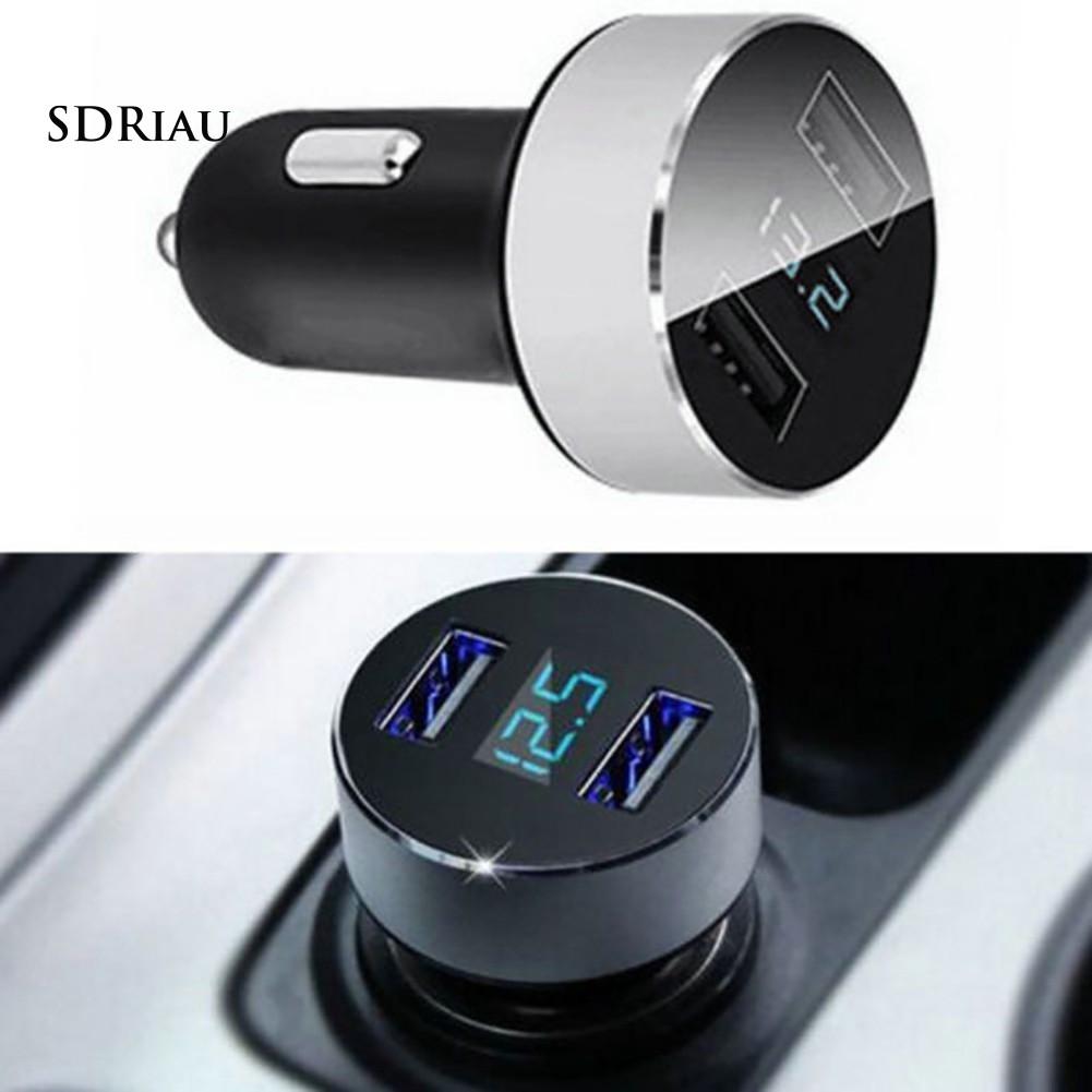 Tẩu sạc 2 cổng USB 5V/3.1A tích hợp bật lửa điện tử gắn xe hơi chuyên dụng