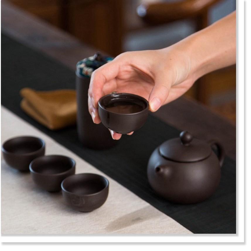 Bộ Ấm Trà Sứ Cát Tường
