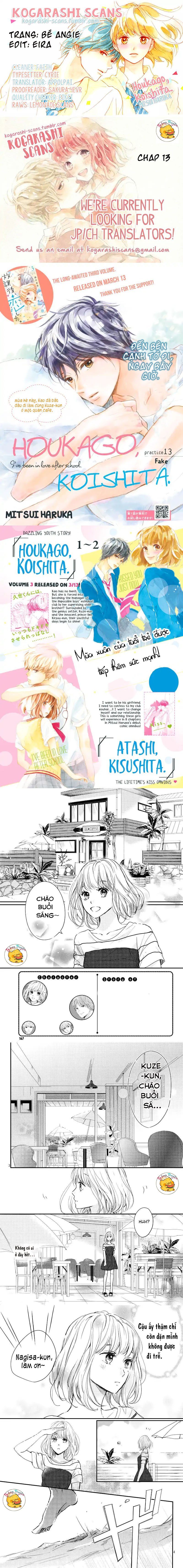 tôi đã sa vào lưới tình sau giờ học chapter 13 2