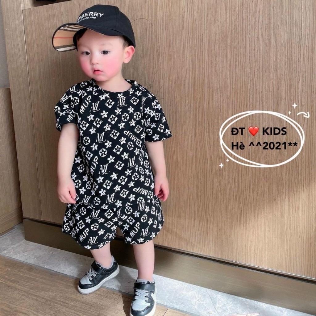 Bộ Cộc Tay cho Bé Bộ Minky Mom Cộc Tay Với họa Tiết Siêu Dễ Thương Chất Thun Lạnh Siêu Mềm Mịn Mát