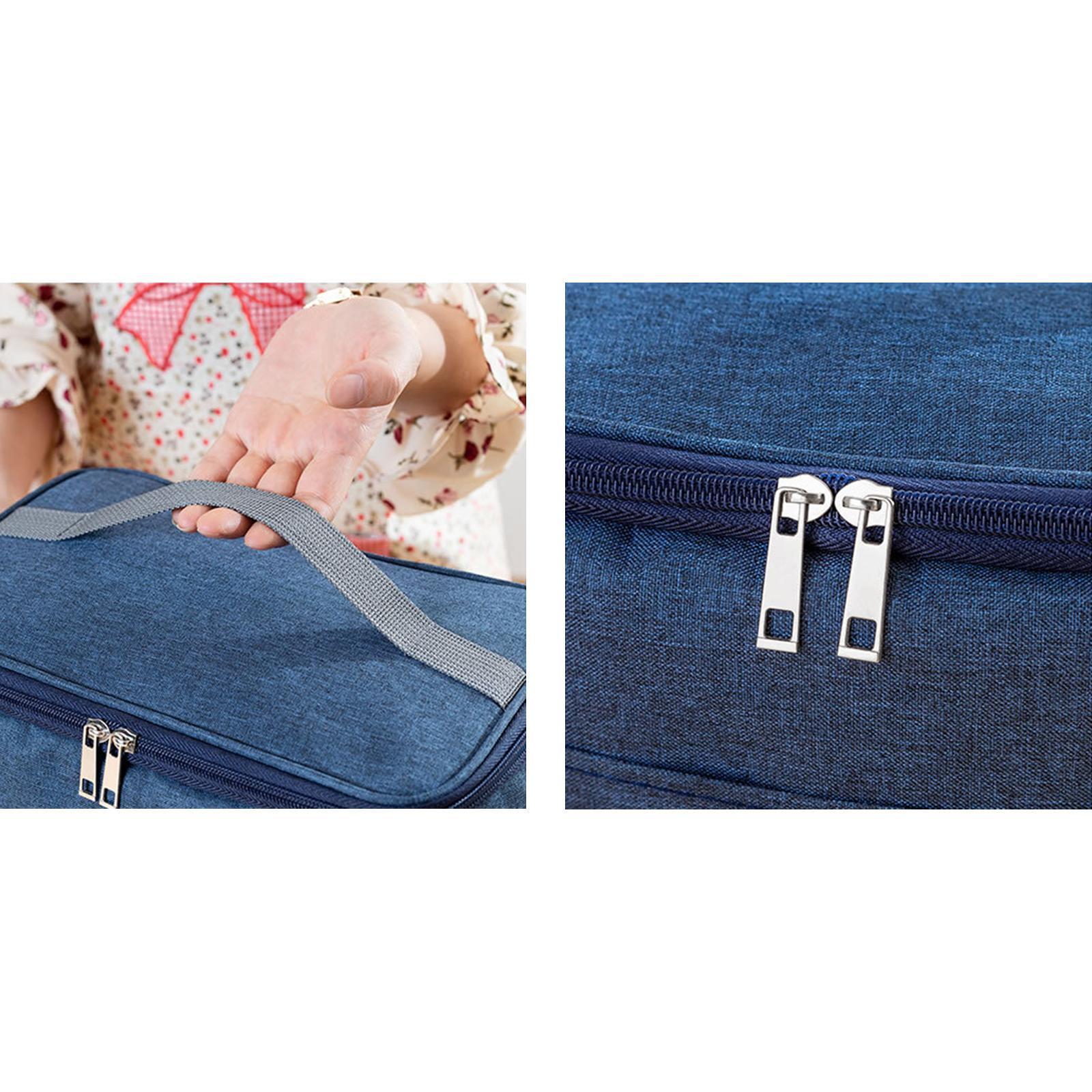 Waterproof Food Kitchen Lunchbox case Dark Blue