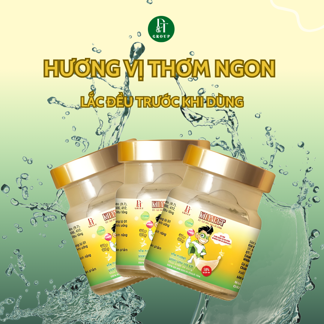 KHANEST - Yến chưng dành cho trẻ em  Lysine - Taurine 18%/ 70ml ( túi xách 6 hũ)