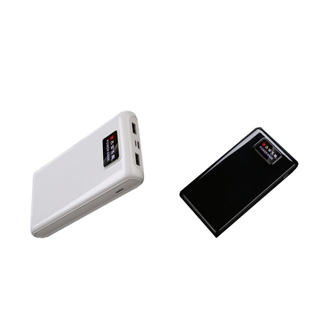 DIY Dual USB 6x18650 Battery Mobile Power Bank Case Kit Pack Case Box