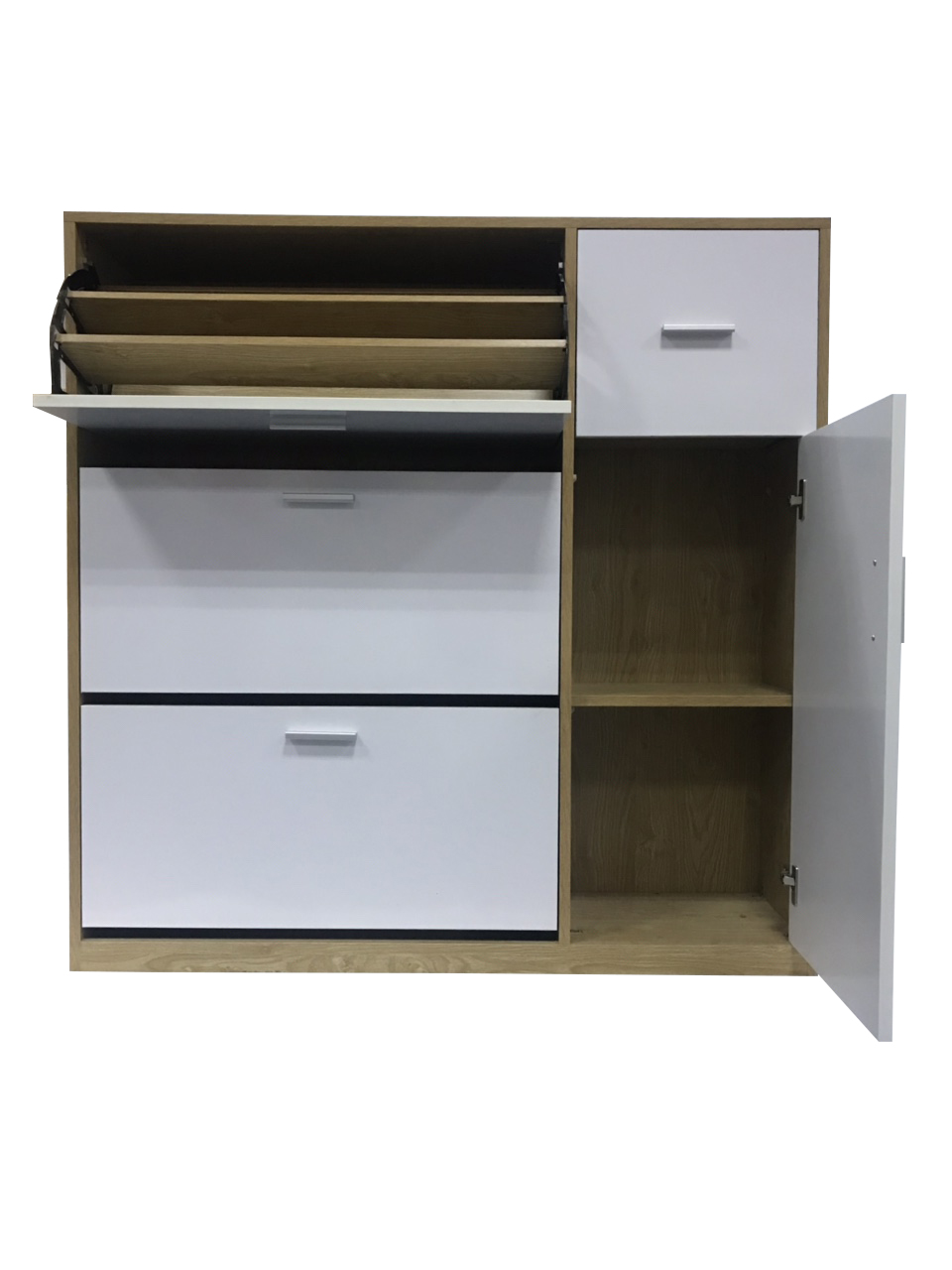 Tủ Giày Thông Minh Cửa Tủ Trắng TH01