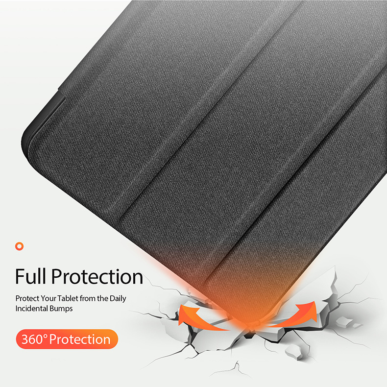 Bao da chống sốc cho Samsung Galaxy Tab A7 Lite T220/T225 thương hiệu DUX DUCIS Domo Series cao cấp - Hàng nhập khẩu.