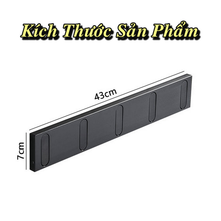 Móc treo vô hình Home Decor TOWEL RACK 5 - Home and Garden