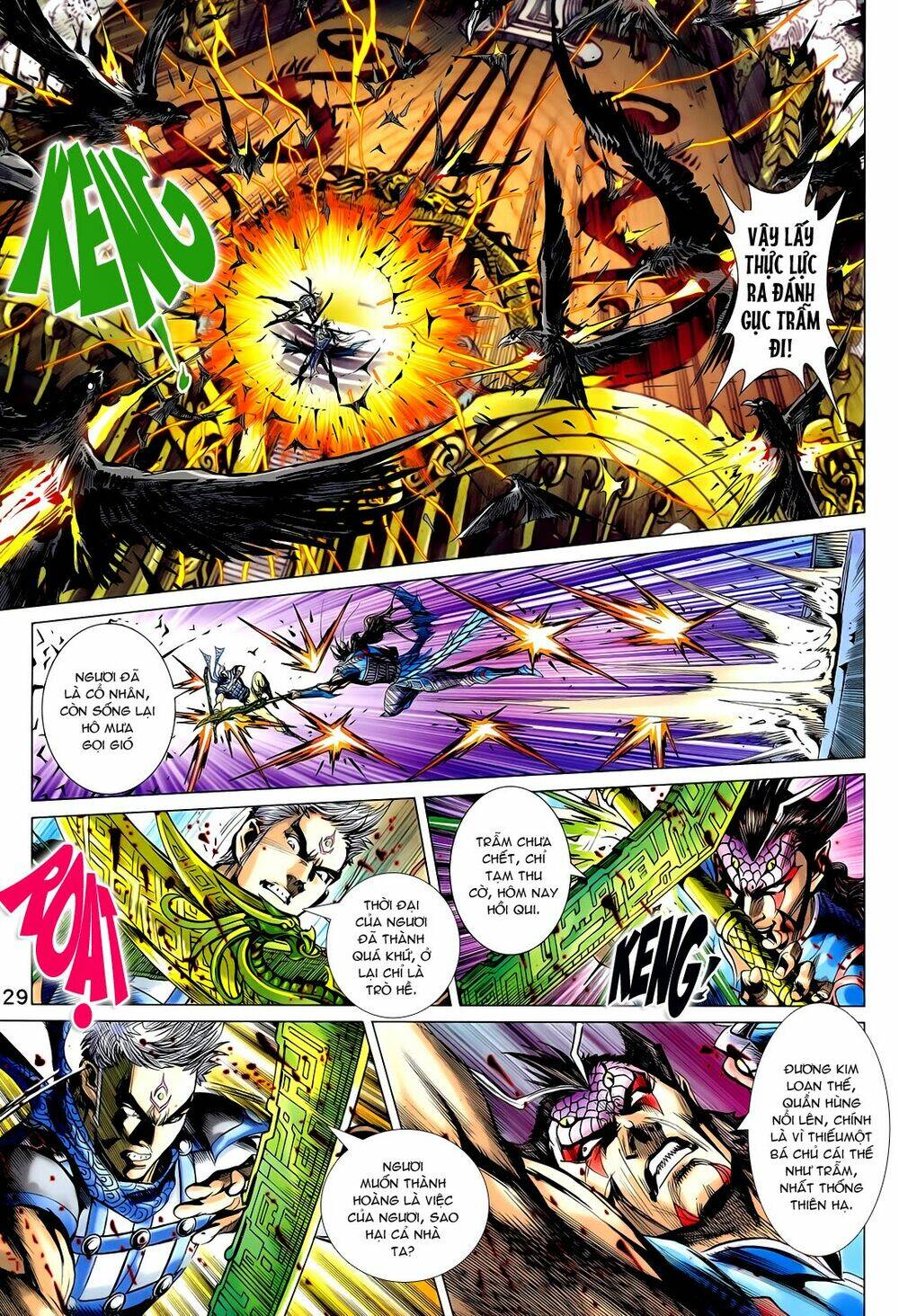thần binh vấn thiên chapter 14 29