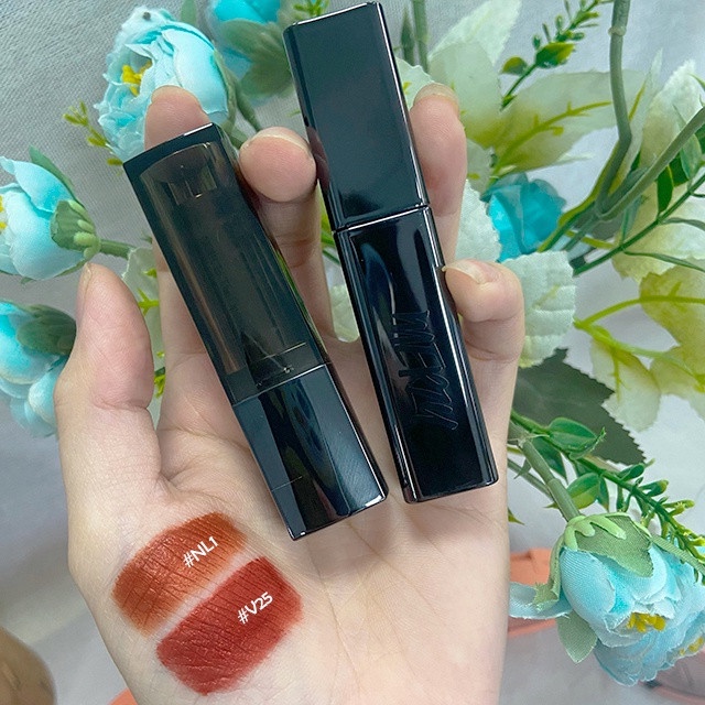 Combo Son Kem Lì Merzy The First Velvet Tint 4.5g + Son Dưỡng Có Màu Merzy The Heritage All Day Lip Care 4g