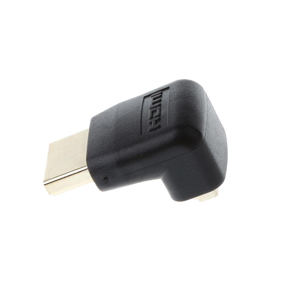 HDMI Male to Female Right Angle Adapter Connector 90 Degree Extender 1080P