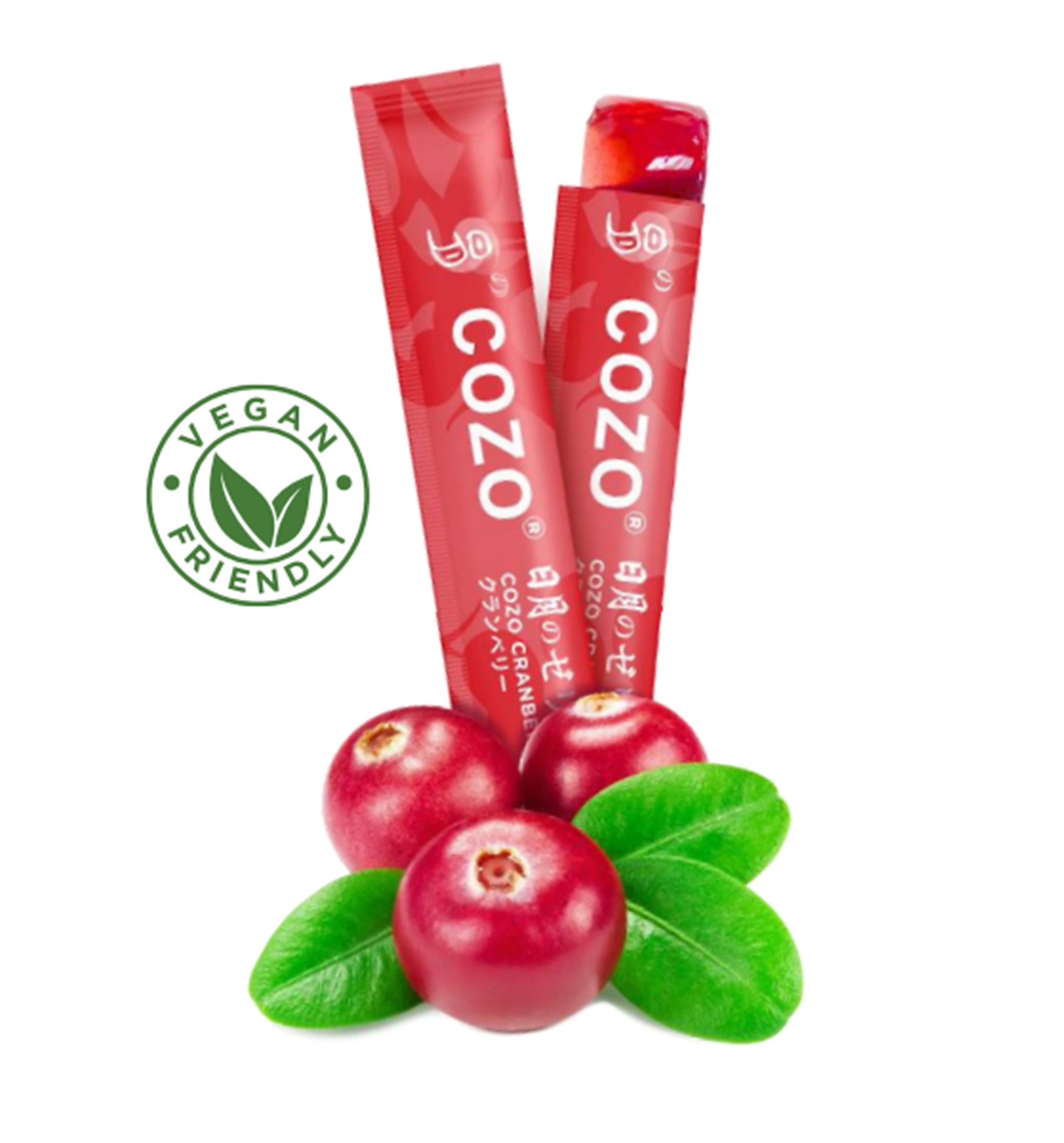 Thạch Giúp Cân Bằng Và Ngăn Nhiễm Trùng Đường Tiết Niệu COZO Cranberry Jelly Chiết Xuất Nam Việt Quất Và Elderberry, Tăng Khả Năng Miễn Dịch