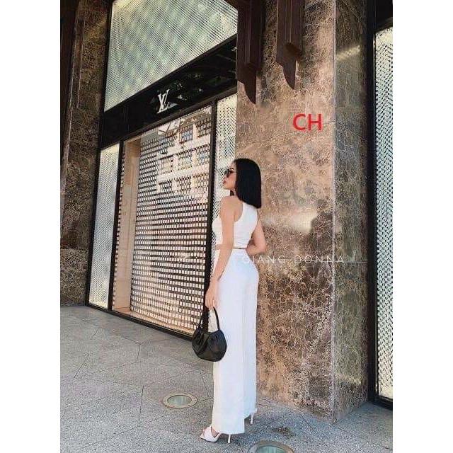 Áo ba lỗ ngược dáng croptop body