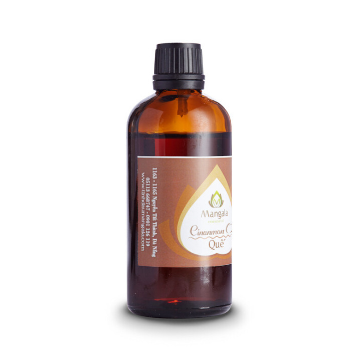 Tinh Dầu Nguyên Chất Quế - 100ml - Tinh Dầu Thiên Nhiên Cao Cấp Mangala