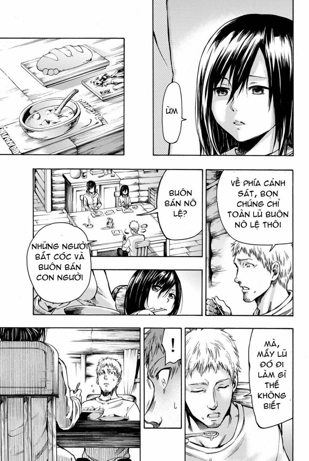 tấn công người khổng lồ: những cô gái mất tích chapter 6 38