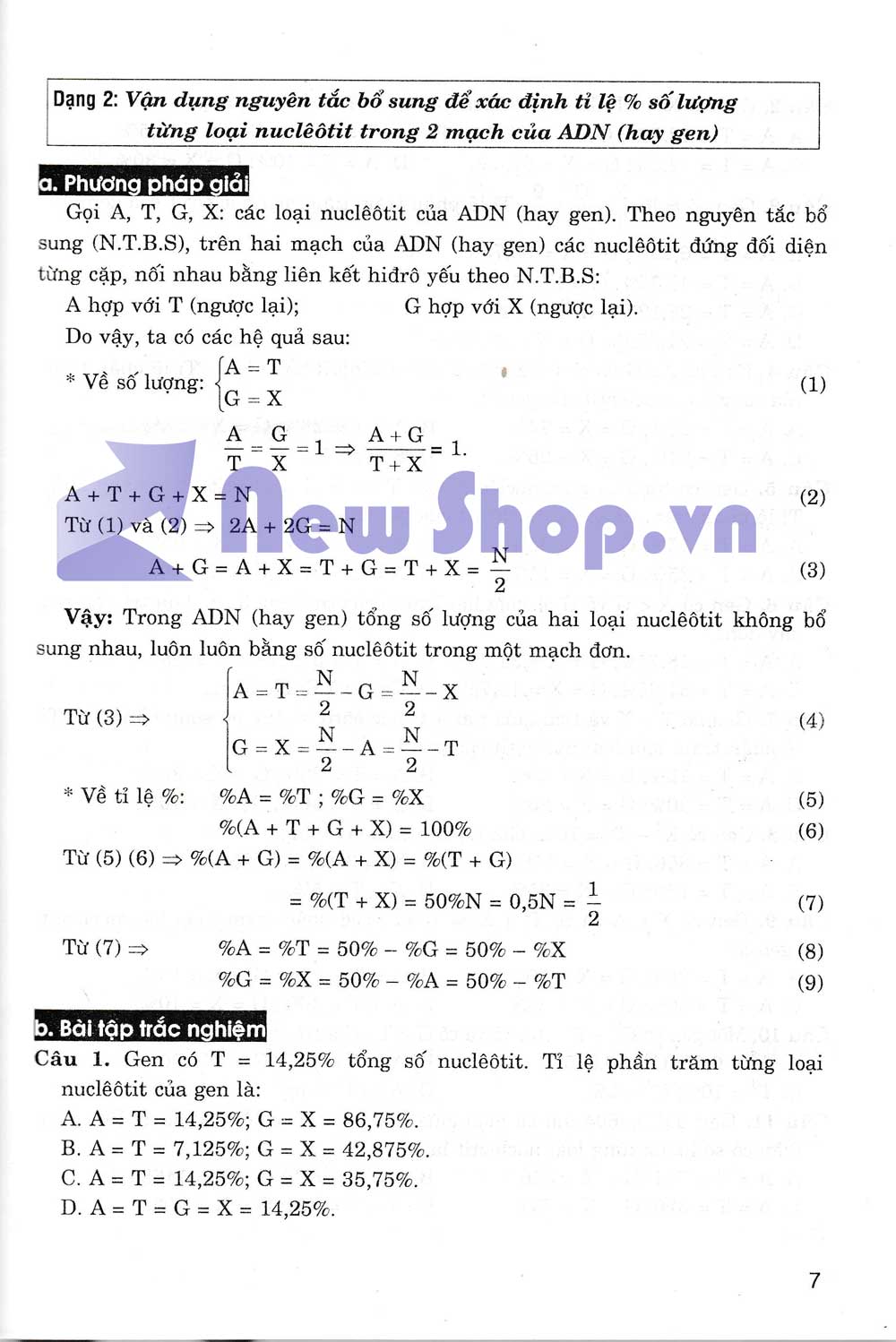 Hướng Dẫn Giải Nhanh Bài Tập Trắc Nghiệm Trọng Tâm Sinh Học 12 (Tái Bản)